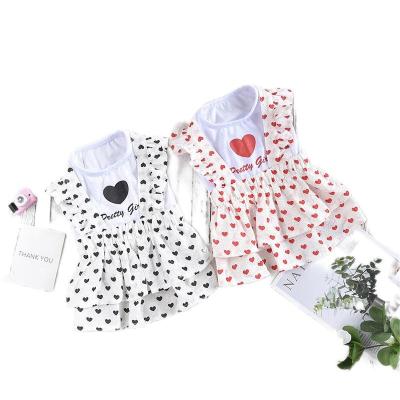 China Dog Love Maid Dress Small Dog Pet Vest Pet Princess Peng Peng Skirt for sale