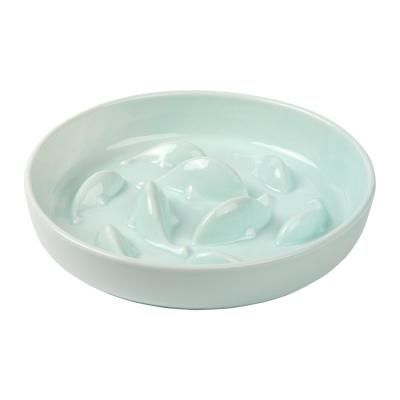 중국 Pet Ceramic Cat Bowl Slow Food Bowl Anti-Choking Anti-Spill Anti-Knock Dog Slow Feeder Bowl 판매용