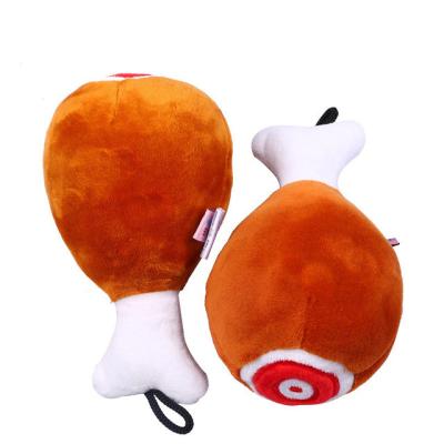 China Stuk speelgoed van de Hondtoy sound plush toy teddy van de beet het Bestand Trommelstok Te koop