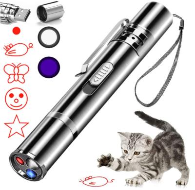 China Laser Rode LEIDENE Lichte Wijzer Cat Toy Electronic Interactive Cat Toys Beste Cat Treat Puzzles Te koop