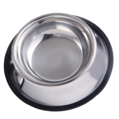 China Stainless Steel Dog Bowl High-Grade Non-Slip Pet Bowl Pet Food Bowl Food Utensils 6 Sizes Pet Supplies for sale