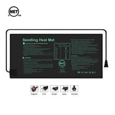 China Indoor For 105w Waterproof Durable 20 x 20 Bud PVC Seedling Heat Mat 20w 46w 240V Inch 120v Heat Mat Seed GATHERED for sale