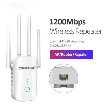 Cina il ripetitore potente 2.4G/5GHz di 1200Mbps Wifi autonomia punto di accesso del router dell'amplificatore del riempitivo 802.11ac Wlan Wi-Fi di Wifi in vendita