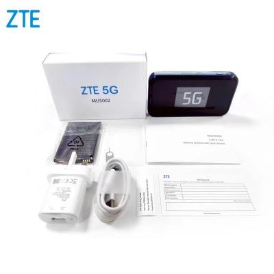 China ZTE 5GHz WiFi Router Mu5002 5G NSA SA 5G NR+LTE EN-DC-Sub 6G Wireless Router for sale