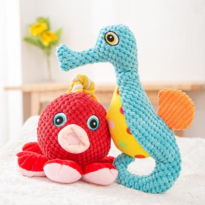 China Viable Wholesale Cute Design Squeak Dog Pet Supplies Interactive Cat Toy Squeak Toys Cat Pet Plush Voice Toys for sale