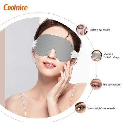 China 2022 New Design E-Co Reusable Silicone Eye Mask Vapor Eye Mask Sleep Friendly for sale