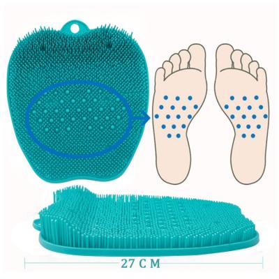 China All Natural Massager Foot Scrubber Shower Tool Foot Care Cleaner Brush for sale