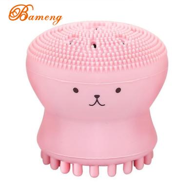 China DEEP CLEANSING All in One Deep Pore Cleansing Sponge and Sweep Portable Silicone Octopus Face Cleansing Brush for sale