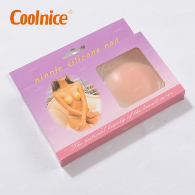 China Wholesale Invisible Women's Reusable Adhesive Bra Pads Silicone Nipple Covers for sale