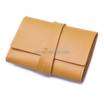 China Genuine Leather Women's Top Layer Cowhide Leather Wallet With Unique Design OEM Available for sale