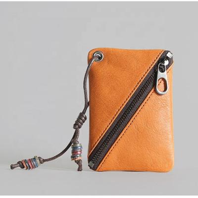 China NATIONAL Unique Design Small Coin Purse With Key Chain Hole ID Window Slot 6 Colors In Stock Ready To Ship for sale