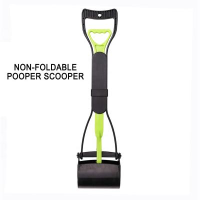 China Stored Long Handle Dog Poop Boat Picker Portable Scooper for sale