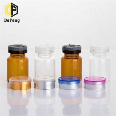 China Medical Bottle Injection Vial 5ml Amber Glass Bottle Amber Medicine Bottle for sale