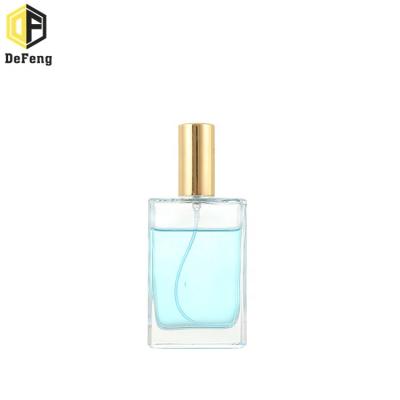 China Perfume Bottle Perfume Bottle Oiled Glass Perfume Bottle 30ml 50ml 100ml Square Perfume Bottle for sale