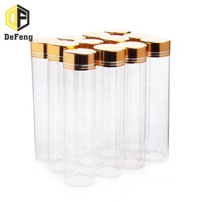 China Transparent Tubular Medicinal Glass Bottle Medicinal Glass Candy Bottle Medicinal Storage / 60ml for sale