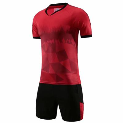 China Quick-drying OEM soccer jersey player version football apparel football shirts soccer jersey for boys man's jersey set for sale