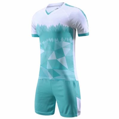 China Quick-drying bulk wholesale OEM soccer jersey uniform football biy; s sports training wear jersey football for sale