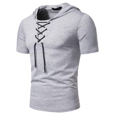 China wholesale men's white T-shirts Anti-wrinkle summer casual wear high quality men's T-shirts ready to ship T-shirt man for sale