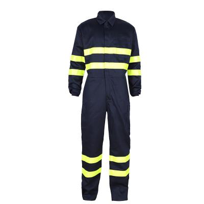 China 100% Waterproof /Windproof/Eco-friendly/Durable/Soft Construction Fire Resistant Work Wear Reflective Clothing Ended Safety Anti-Static Coverall For Oil Gas for sale