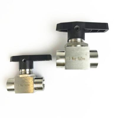 China 2 way cut-off three way welding ball valve for sale