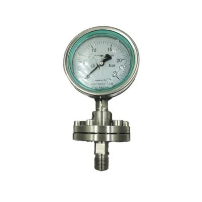 China Stainless steel oil filled pressure gauge for sale