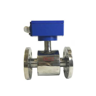 China Magnetic water flow meter sea water flow sensor for sale