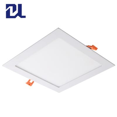 China Modern recessed square LED panel light new design smd 3w 6w 9w 12w 15w 18w 24w indoor square led panel light for sale