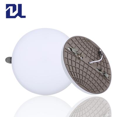 China No Frame Recessed Round LED Panel Light High Quality Ceiling Led Light No Frame Recessed Round smd 9w 18w 24w 36w Led Panel Light for sale