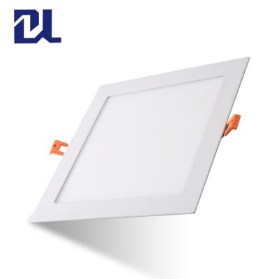 China Square LED Panel Light New 2020 Recessed Design Indoor Ceiling Led Light 3w 6w 9w 12w 15w 18w 24w Square Recessed Led Panel Light for sale