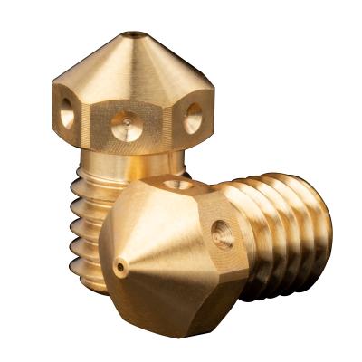 China Trianglelab T-V6 Efficient Nozzle Good Quality V6 Nozzle For 3D Printers Hotend M6 Thread For E-3D Jets Hotend Titan Extruder for sale