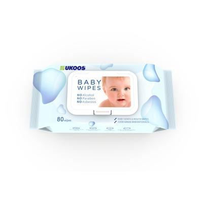 China 100% Safe Organic Baby Cleaning Wipes For Mouth Face And Hands Cleaning Compostable Baby Wipes for sale