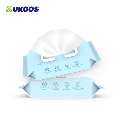 China Wholesale Sensitive Non Woven Biodegradable Bamboo Warmer Skin Cleaning Wipes for sale