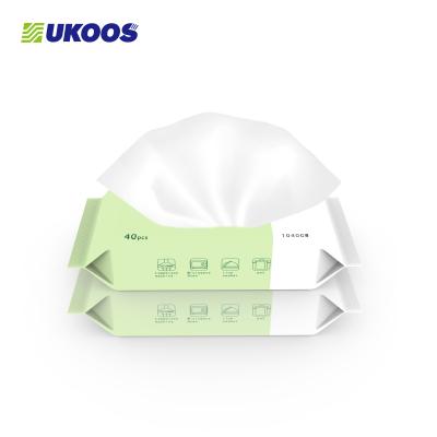 China Viable Factory Price Custom Logo Kitchen Disposable Nonwoven Cleaning Cloths for sale