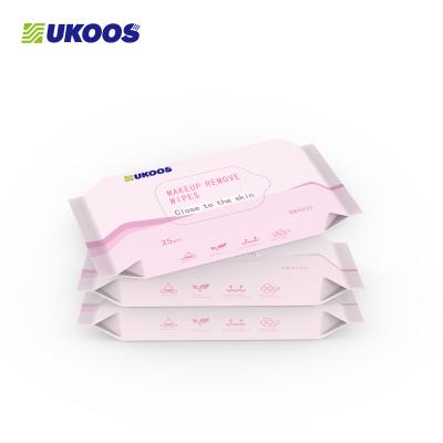 China Sustainable Biodegradable Mini Wet Wipes Private Label Eyelash Extensions Makeup Remover Wipes for sale