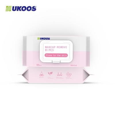 China Viable Professional Manufacture Degradable Disposable Strong Cleaning Power Sensitive Skin Care Makeup Remover Wipes for sale