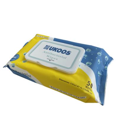 China Factory Direct Sale OEM 45g High Density Cleaning Hygiene Wipes Benzalkonium Chloride Wet Cloths for sale