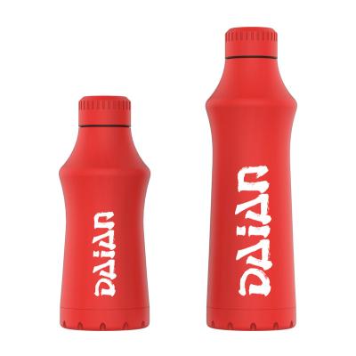 China Sustainable Cola Shape Vacuum Flasks Sports Water Bottle Stainless Steel Water Bottle With Custom Logo for sale