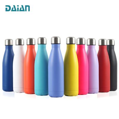 China Daian Factory Supply 500ml Double Wall Sustainable Thermal Water Bottle Daian Stainless Steel for sale