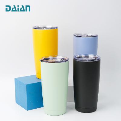 China Durable Stainless Steel Insulated Tumbler 20 oz Travel Sublimation Mug Thermal Coffee Mug for sale