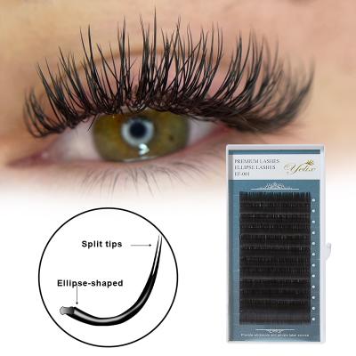 China Natural Soft Strip Yelix Lines 12 0.15/0.2 Eyelash Extensions B/C/D/CC Flat Loop Eyelash Extension Super Soft Wick for sale