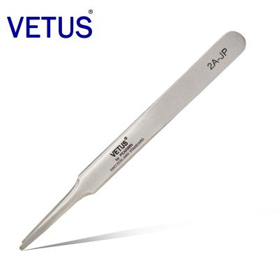 China Yelix Private Label Comfortable Custom Made False Eyelash Extension High Quality Grip Tweezers Set 2A-JP for sale