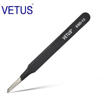 China Beauty Care Cosmetics Tools Yelix ESD-13 Antimagnetic Private Label Price Volume Russian Antimagnetic Bulk Extender Headed Wicks Eyelash Vetus Tweezers for sale