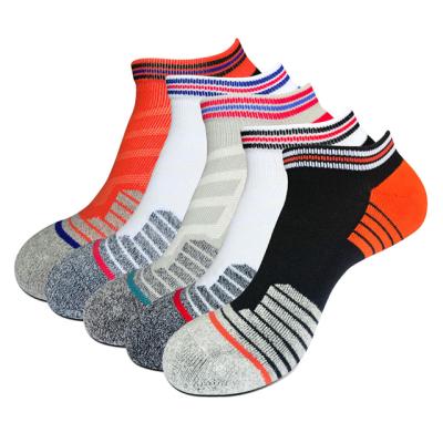 China Anti-foul custom thumps men low cut compression cotton sport thumpers basketball fashion ankle no show thumps for male for sale