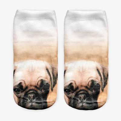 China Anti-Fault Custom Design Women Socks Autumn Winter Custom Printed Socks 2021 New Fashion Comfortable 3D Printed Socks For Lady Breathable for sale