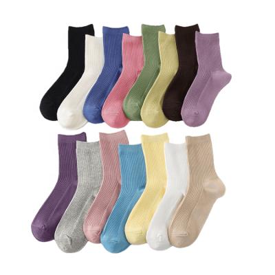 China Anti-Fault Custom With Logo Cotton Ankle Socks Fashion Breathable Short Slouchy Socks Socks For Women Embroidery Logo Solid Color 80% for sale