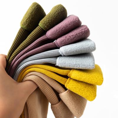 China Anti-fault women thongs 2021 Autumn Winter new fashion female comfortable ladies Socks For Girls high quality solid color thick warm socks for sale