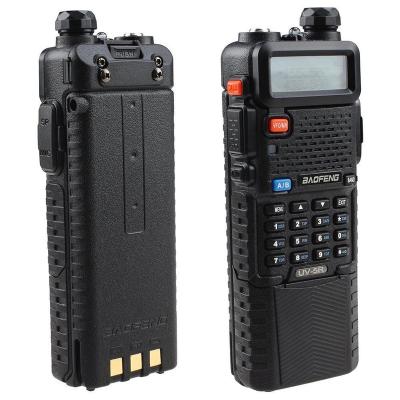 China Baofeng Long Battery 3800mah Analogue Radio 3800mAh 5R 8W UV Dual Band Mobile Two Way Handheld Walkie Talkie Radio for sale