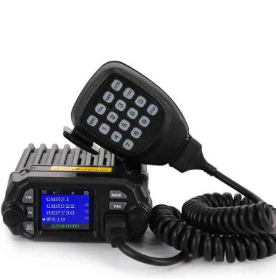 China Security QYT GS800D GMRS Mobile Radio 20W GMRS Repeater Channels Two Way Radio Dual Band Scan Receiver VHF136-174 / UHF 400-470mhz for sale