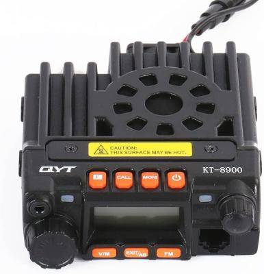 China Car Use Walkie Talkie QYT KT8900 25W Long Range Mobile Radio VHF/UHF Mini Car Dual Band Transceiver 25W for sale