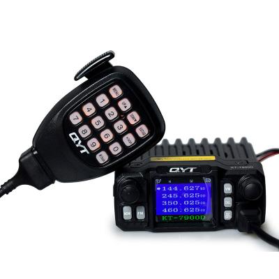 China QYT KT-7900D 25W Mini Quad Band Transceiver Mounted Vehicle Radio Free Programming Cable By Two Way Mobile Car for sale